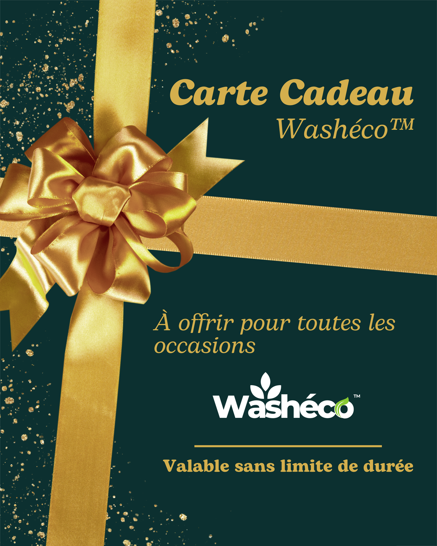 🎁 Carte-Cadeau Washéco™